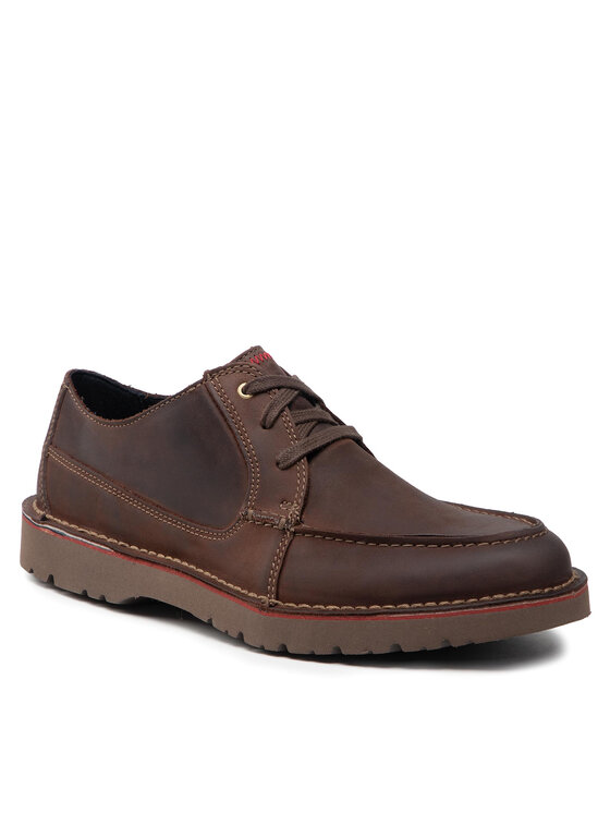 Clarks Félcipő Clarks Vargo Vibe 261448227 Barna