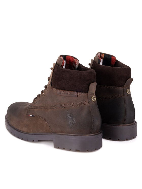 U.S. Polo Assn. Trapery U.S. Polo Assn. YUMI002M/DL1 Brązowy