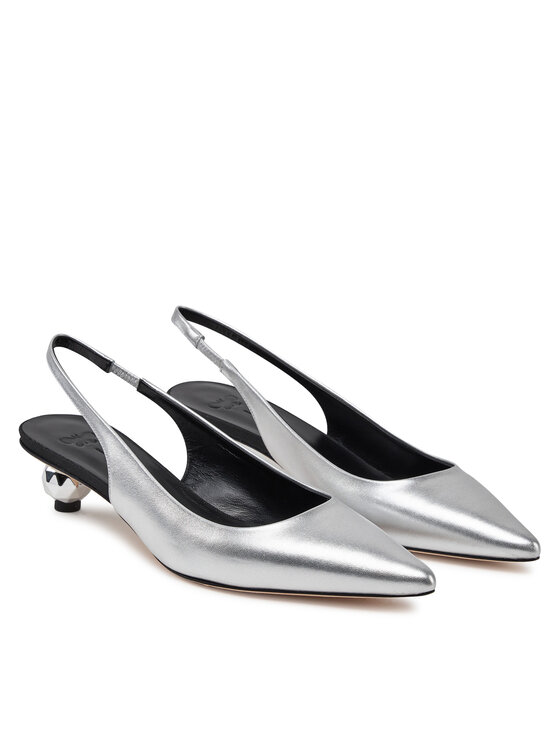 Weekend Max Mara Туфлі Weekend Max Mara Gallico 2515521034600 Срібний