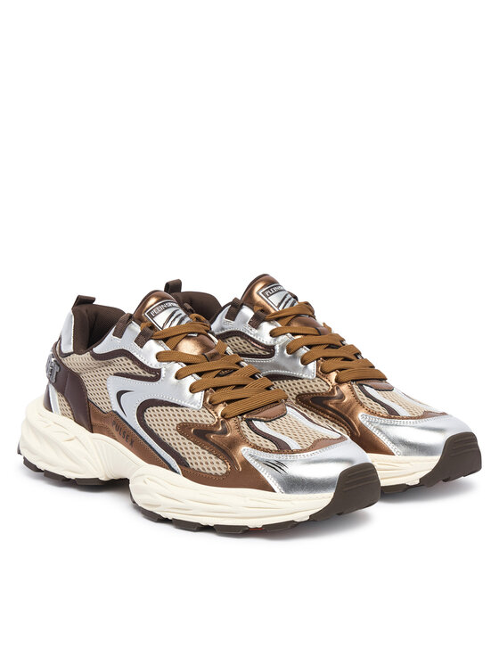 Plein Sport Sneakersy Plein Sport Pulse X FAFS USC1044 STE003N Hnědá