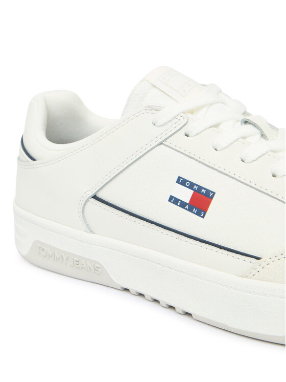 Tommy Jeans Sneakersy Tommy Jeans Basket EM0EM01792 Biały