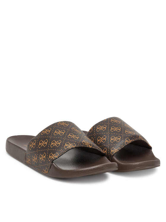 Guess Шльопанці Guess FMJTOKELE19 Коричневий