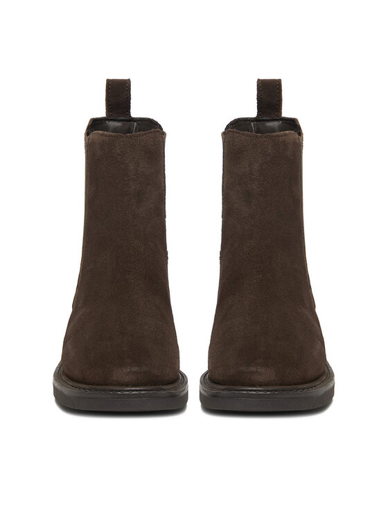 Lasocki Členková obuv s elastickým prvkom Lasocki CEO-WI23-ROUND-01 Hnedá