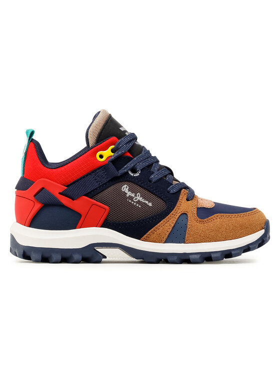 Pepe Jeans Snīkeri Pepe Jeans Arcade Trail Junior PBS50086 Tumši zils