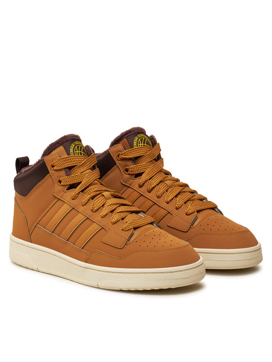 adidas Snīkeri adidas Rapid Court Mid Winterized JR0171 Brūns