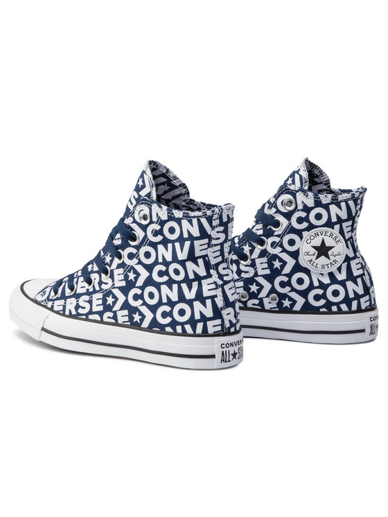 Converse Sportbačiai Converse Ctas Hi 163952C Tamsiai mėlyna