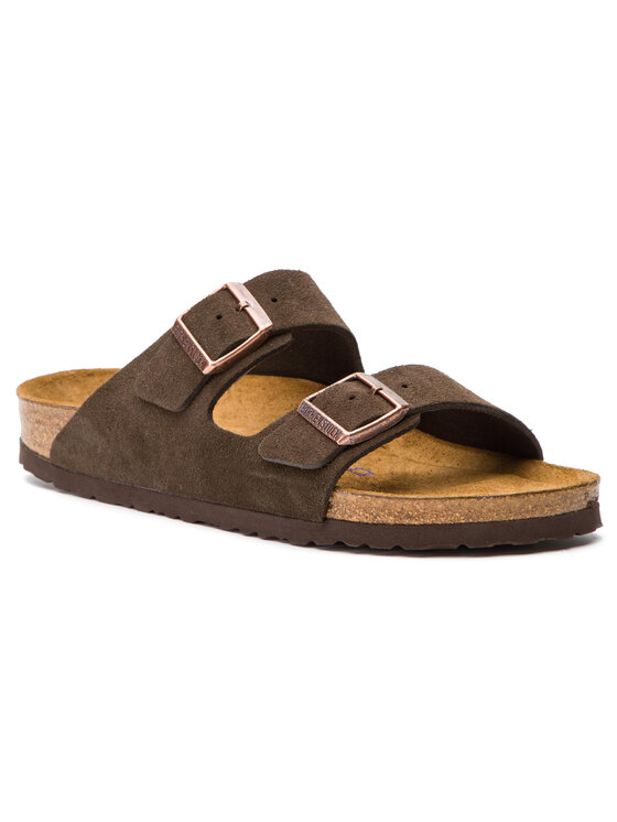 Birkenstock Шльопанці Birkenstock Arizona zamsz 0951313 Коричневий