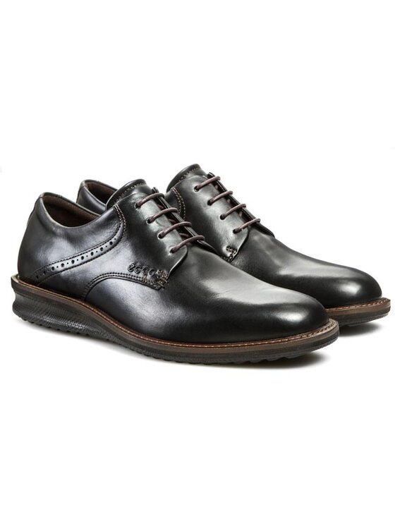 ECCO Poltopánky ECCO Contoured 63200401001 Čierna