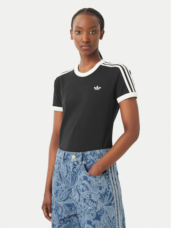 adidas adidas T-shirt 3 Stripes KD7980 Nero Regular Fit