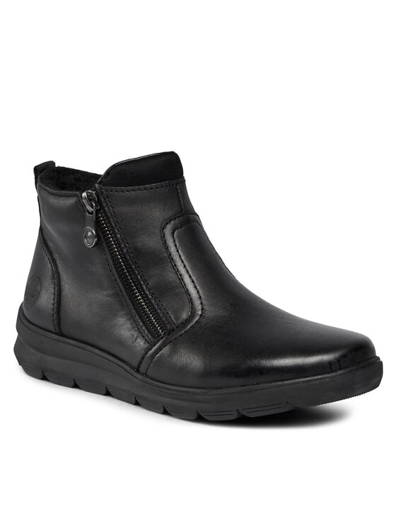 Rieker Μποτάκια Rieker Z0060-00 Μαύρο