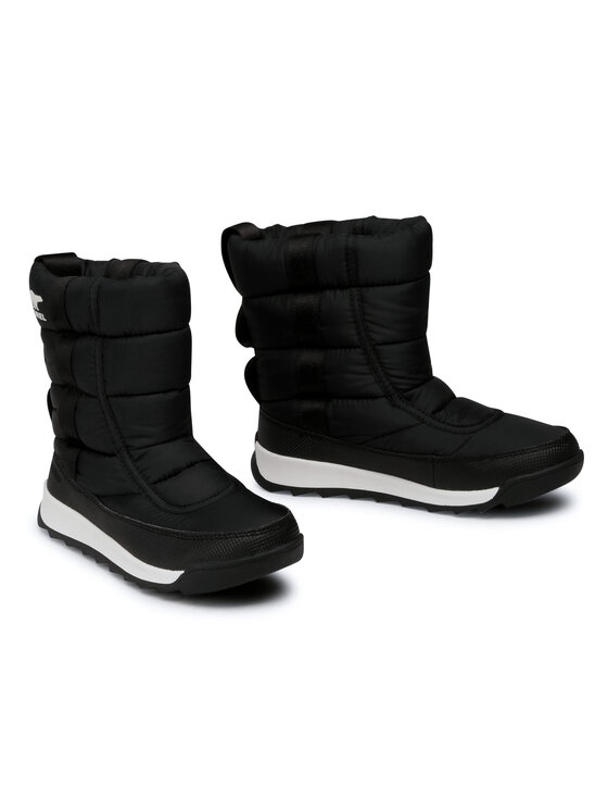 Sorel Stivali da neve Sorel Youth Whitney II Puffy Mid NY3873 Nero