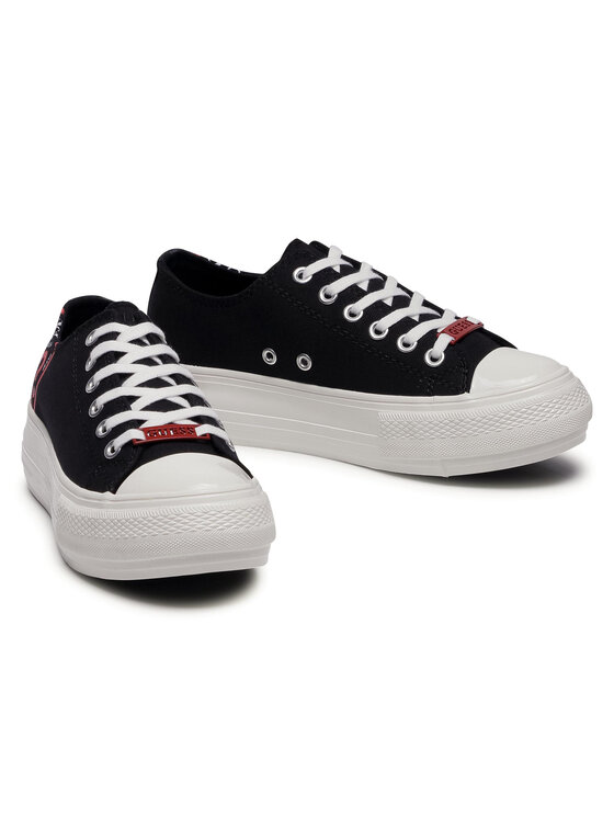 Guess Sportbačiai Guess Nikola FL7NIK FAB12 Juoda