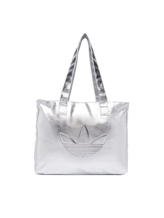 adidas Сумка adidas Shopper Metallic Pu Bag KR1566 Срібний