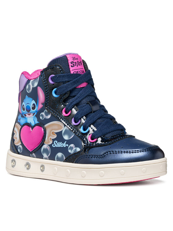 Geox Laisvalaikio batai Geox J Skylin Girl J668WE 054AJ C4268 M Tamsiai mėlyna
