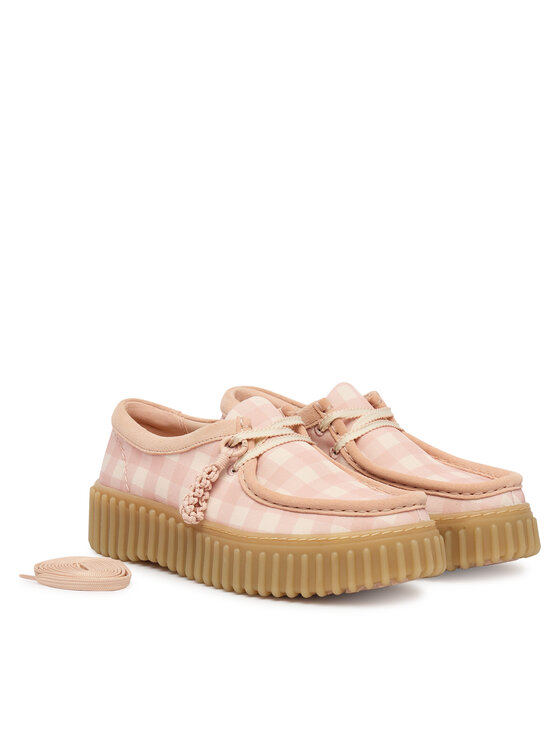 Clarks Туфлі Clarks Torhill Bee 26186298 Рожевий