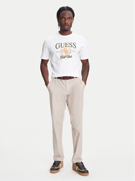 Guess Guess Футболка M5YI22 K8FQ4 Білий Regular Fit