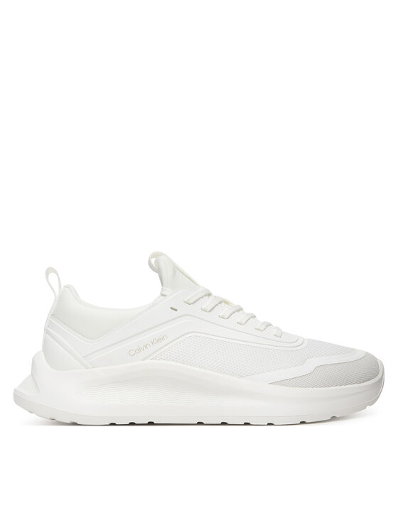 Calvin Klein Сникърси Calvin Klein Light Eva Run Sock Mesh HW0HW03023 Бял
