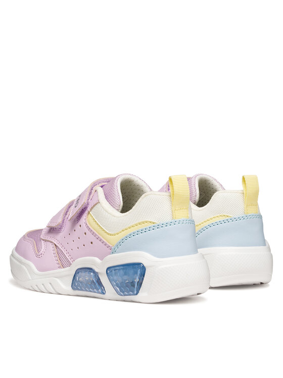 Geox Sneakersy Geox J Illuminus Girl J55HPA 014BU C8RM4 D Różowy