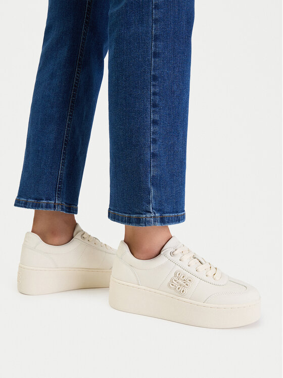 Nine West Sneakersy Nine West CEO-RLY-N2605 Kremowy