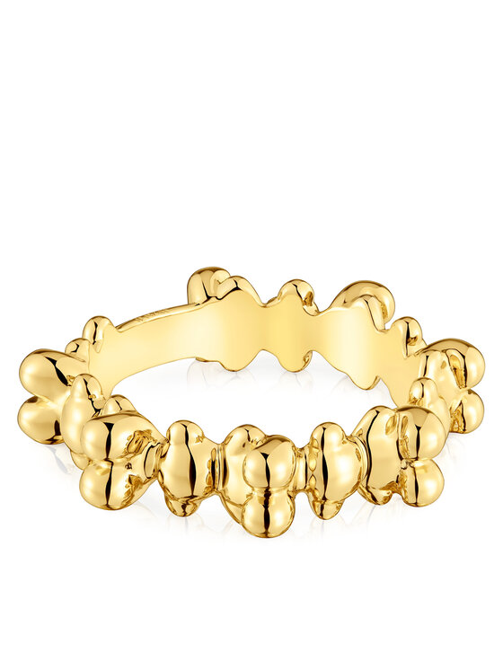 TOUS Пръстен TOUS Bold Bear 1004342512 Златист