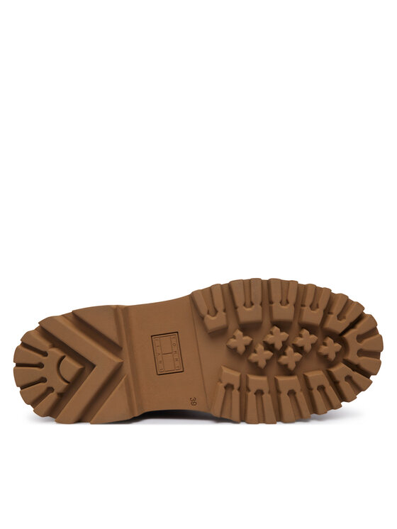 Tommy Jeans Bakancs Tommy Jeans Tjw Platform Nubuck Boots EN0EN03114 Bézs
