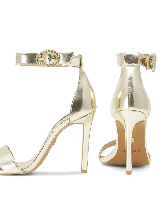 Nine West Босоніжки Nine West WFA2646-1 Золотий