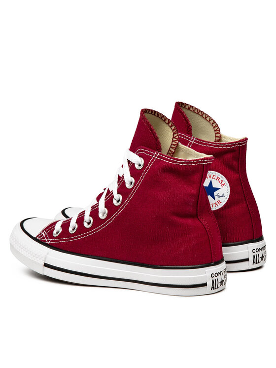 Converse Кеди Converse All Star Hi Maroon M9613 Бордовий