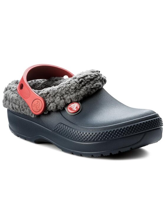 Crocs Тапочки Crocs Classic Blitzen III Clog K 204655 Cиній