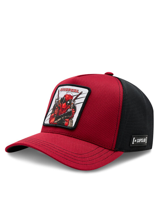 Cappellino Capslab Marvel Capslab Trucker CL/MAR6/1/CT/BAD1 Bordeaux ...
