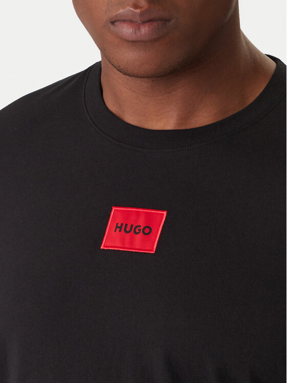 HUGO Hugo Футболка Diragolino212 50447978 Чорний Regular Fit