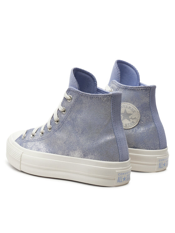 Converse Кеди Converse Chuck Taylor All Star Lift Platform Suede Shimmer Hi A11549C Фіолетовий