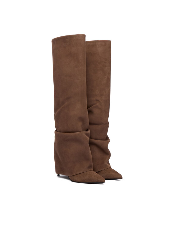 Le Silla Čižmy Le Silla Stivale Andy 120 2030A100R1PPPOW Hnedá