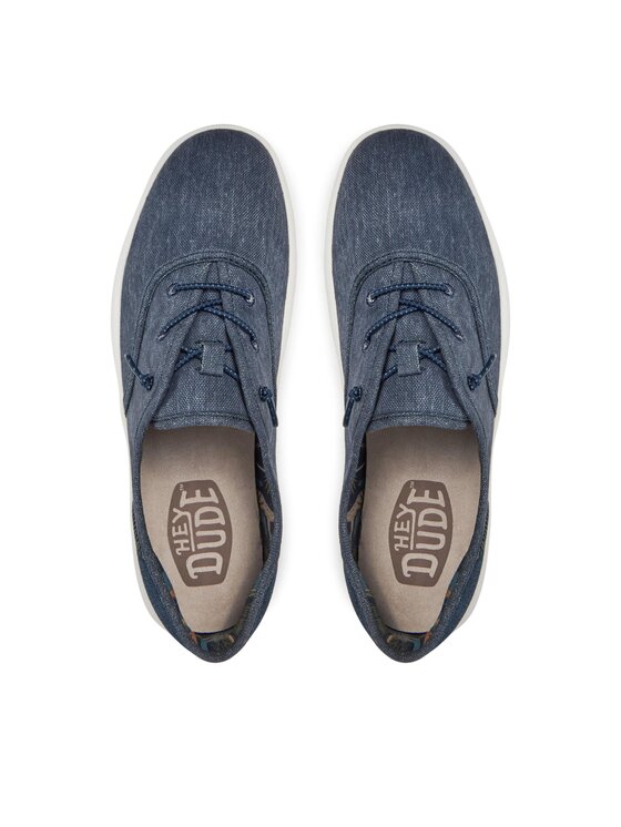 Hey Dude Tenisky Hey Dude Conway M Craft 40179-410 Tmavomodrá