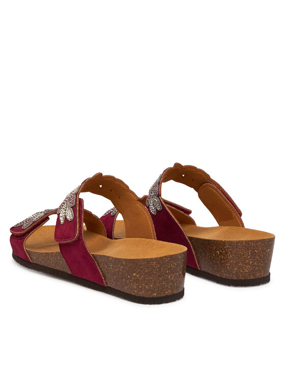 Scholl Шльопанці Scholl Otranto 2 Straps MF00813 Рожевий