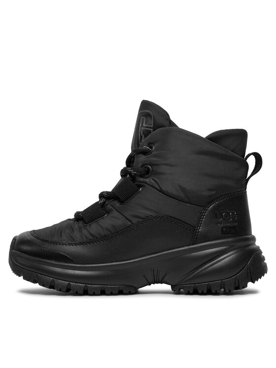 Ugg Škornji za sneg Ugg W Yose Puffer Lace 1143844 Črna