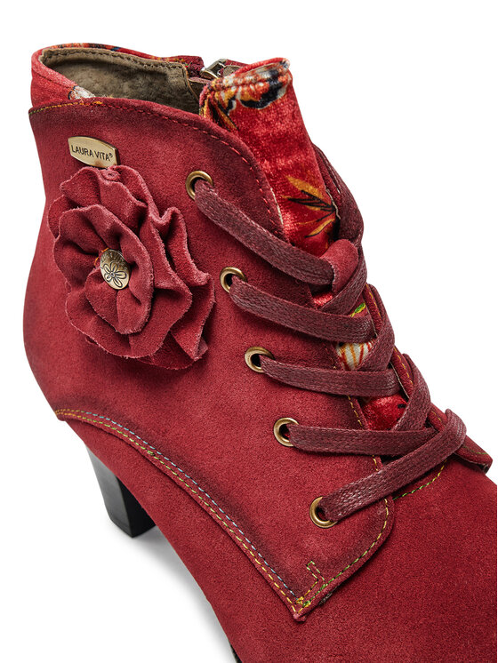 Laura Vita Šnurovacia obuv Laura Vita Elcodieo 01 Červená