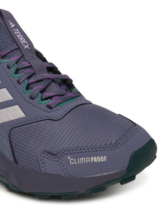 adidas Трекінгові черевики adidas Terrex Tracefinder 2 CLIMAPROOF Trail JR7775 Фіолетовий