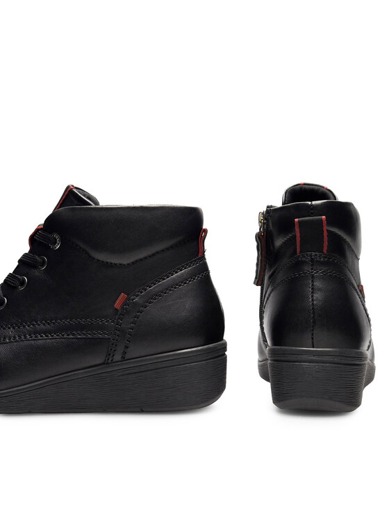 Go Soft Botines planos Go Soft WI16-JANE ZULA-03 Negro