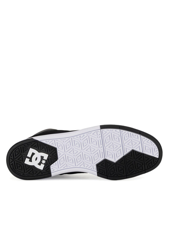 DC Shoes Sneakersy DC Shoes CURE HI TOP ADYS400072-BKW Czarny