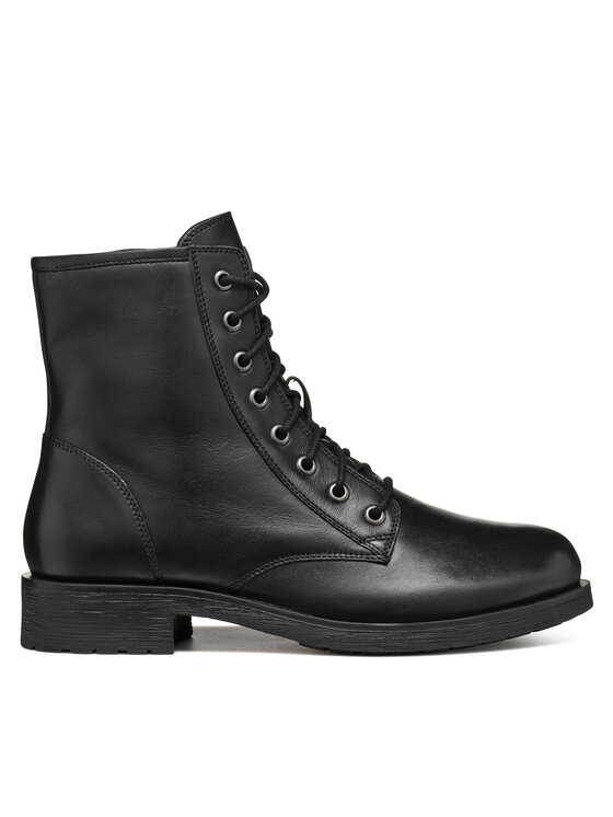 Geox Kotníková obuv Geox Rawelle E D466RE 000TU C9999 Černá