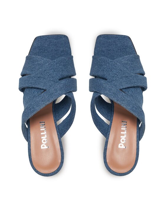 Pollini Шльопанці Pollini SA28117C1ITQ0707 Голубий