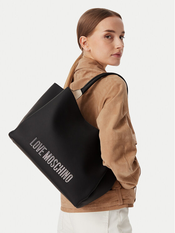 LOVE MOSCHINO Torbica LOVE MOSCHINO JC4107PP1PKD000B Crna