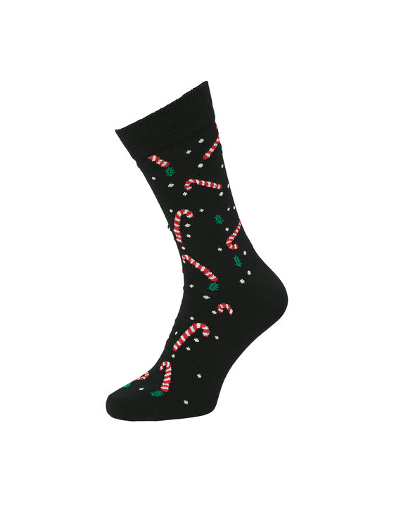 Jack & Jones Jack & Jones Набір боксерські шорти та шкарпетки Snow Skulls Giftbox 12285138 Чорний
