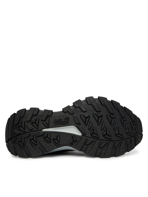 Jack Wolfskin Трекінгові черевики Jack Wolfskin Wild Hike Low A65582 Чорний