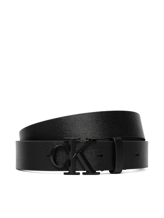 Calvin Klein Nadrágszíj Calvin Klein Ck Faceted Buckle 32Mm LV04D7173G Fekete