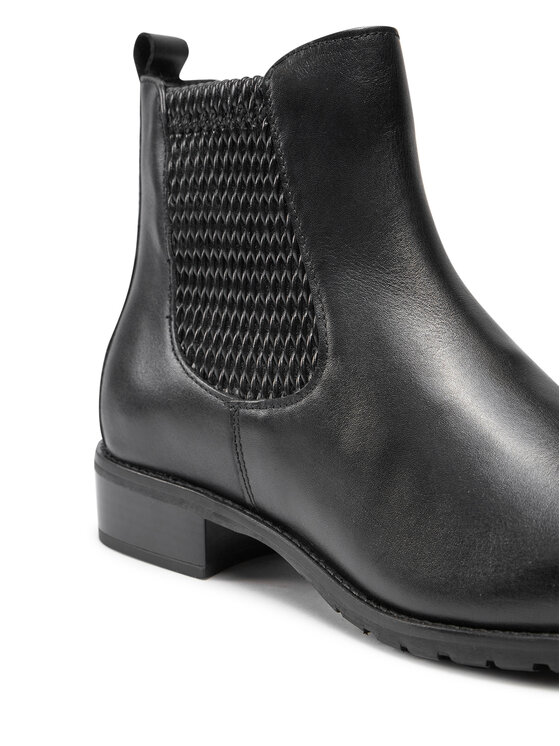 Josef Seibel Īsie zābaki Josef Seibel Chiara 02 40802 Melns