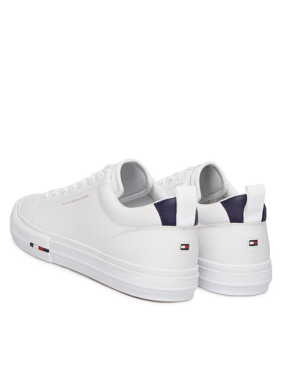 Tommy Hilfiger Tenisice Tommy Hilfiger Harlem Street Lth FM0FM05708 Bijela