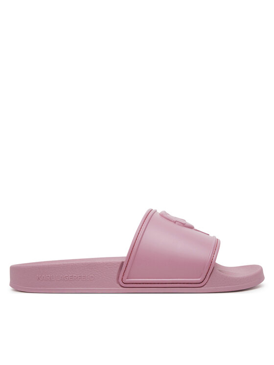 KARL LAGERFELD Шльопанці KARL LAGERFELD Kondo 2.0 KL80919M Рожевий