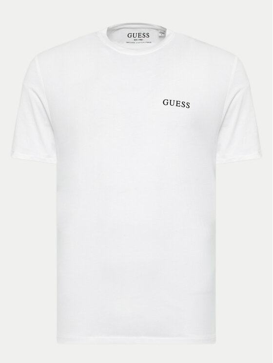 Guess Guess Marškinėlių komplektas U4YG52 KCAM1 Balta Regular Fit
