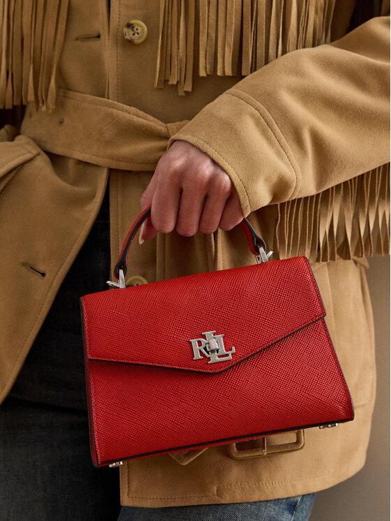 LAUREN RALPH LAUREN Torebka LAUREN RALPH LAUREN 431966765006 Czerwony